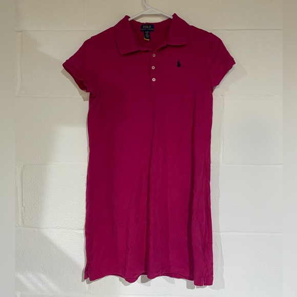 Polo by Ralph Lauren Fuchsia Mini Dress - Picture 1 of 3